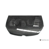 Car-Styling Auto Accessories Carbon Fiber Front Hood Bonnet Fit For 2009-2012 VW Golf MK 6 Vented Hood Bonnet