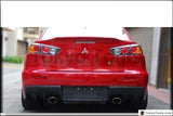 Car-Styling FRP Fiber Glass Bootlid Boot Flaps Tailgate Fit For 08-12 Lancer Evolution EVO X Evo 10 CSL Style Rear Trunk BootLid