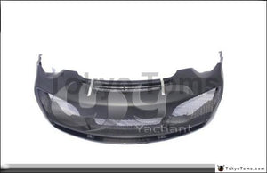 Portion Carbon Fiber FRP Fiber Glass TA Style Front Bumper with CF Carbon Lip Fit For 2009-2011 911 997