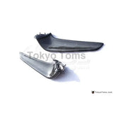 Carbon Fiber Wing Flaps Fit For 2010-2014 Ferrari F458 Italia Coupe & Spider D Style Front Bumper Wing Flaps - Tokyo Tom's