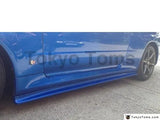 Black or White FRP Fiber Glass Side Skirts Fit For 99-02 Skyline R34 GTR NI Style Side Skirts Exteinsion Attachment Yachant