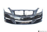 Portion Carbon Fiber FRP Front Bumper with Carbon Lip Fit For 08-13 G25 G35 G37 G Series Coupe LB Stage Style Front Bumper w Lip