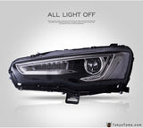 Mitsubishi Lancer Headlight 2008-2017 Led DRL - Headlights With Demon Eyes