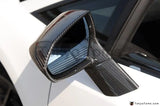 Car-Styling Dry Carbon Fiber Mirror Covers Fit For 2011-2014 Aventador LP700-4 Side Mirror Frame Caps Cover Replacement 