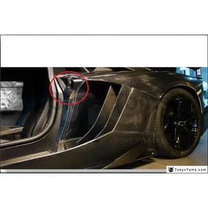 Car-Styling Auto Accessories Full Carbon Fiber Door Lock Cover Fit For 2011-2014 Aventador LP700 LP720 Door Lock Cover