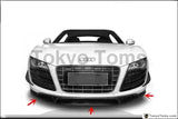 Car-Styling Auto Accessories New Arrival Carbon Fiber Car Front Bumper Lip Fit For 2008-2015 R8 V8 V10 VZ5-Style Front Lip 