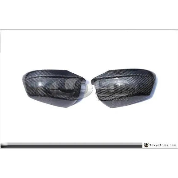 Carbon Fiber Side Mirror Cover Caps Frame Replacement Fit For 2010-2012 F10 F18 5 Series - Tokyo Tom's