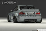 FRP Fiber Glass Kit Fit For 98-05 E46 M3 Coupe GP PD RB Style Body Kit Front Lip Diffuser Fender Flares Spoiler