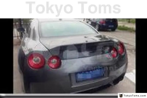 Matte Finished Carbon Fiber Rear Trunk Boot lid Fit For 2008-2015 R35 GTR GTR35 CBA DBA RZ Style Rear Trunk Bootlid Tailgate - Tokyo Tom's