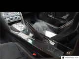 Car-Styling Carbon Fiber InteriorTrim 1Pc Cover Fit For 03-14 2003-2014 Gallardo LP550 LP560 LP570 Center Console Replacement