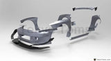 Fiber Glass FRP Bodykits Fit For 92-95 Civic Hatchback (EG) PD GP RB Style Kit Bumper Fender Flare Spats Spoiler