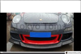 Car-Styling FRP Fiber Glass Front Lip Splitter Fit For 2005-2009 Porsche 911 997 GT3 Tek Style Front Bumper Lip Fit GT3 Only