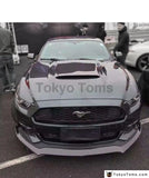 Carbon Fiber Front Bumper Lip Fit For 2014-2016 Mustang Roush Style Front Lip - Tokyo Tom's