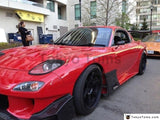 FRP Fiber Glass Fender Flare Body Kit 5 Pcs Fit For 1992-1997 RX7 FD3S RE-GT Style Front & Rear Fender Flare with Fuel Cap 