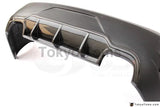 Fiber Glass Rear Bumper with Carbon Diffuser Lip For 07-15 V36 G25 G35 G37 Q40 4D Sedan Elite II Style Rear Bumper Quad Exhaust