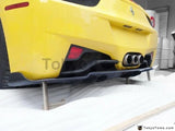 Car-Styling Carbon Fiber Rear Bumper Diffuser Fit For 2010-2014 F458 Italia Spider Auto Veloce Style Rear Diffuser 
