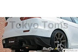 Car-Styling Carbon Fiber CF Rear Spats Fit For 2008-2010 Evolution X EVO 10 Rs Style Rear Bumper Caps Corner Attachment