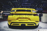 Car-Styling NEW Arrival Carbon Fiber Rear Trunk Spoiler Fit For 2017-2018 Cayman Boxster 718 TA Style Rear Spoiler Wing