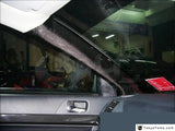 Car-Styling Accessories Carbon Fiber Interior Trim Fit For 2008-2012 Mitsubishi Evolution EVO X Evo 10 A Pillar Trim Covers 