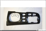 Car-Styling Carbon Fiber Interior Trim Fit For 1992-1997 Mazda RX7 FD3S LHD Gear Surround Replacement 