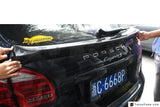 Car-Styling Auto Accessories Carbon Fiber Rear Spoiler Fit For 2011-2013 Cayenne Lumma Style Trunk Spoiler Wing
