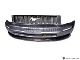 Car-Styling Carbon Fiber Car Front Bumper Lip Fit For 2005-2009 Mustang YC Design Style Front Lip 