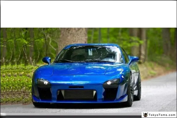 Car-Styling FRP Fiber Glass Front Bumper Front Bar Bodykit Fit For 1992-1997 RX7 FD3S Mazdaspeed Style Front Bumper 