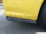 Carbon Fiber Rear Spats 2 Pcs Fit For 1999-2002 Skyline R34 GTR NI Style Rear Bumper Caps Corner Attachment Yachant
