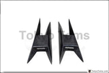 Fiber Glass FRP Vents Duct Fit For 03-14 Gallardo LP550 LP560 LP570 YC Design Style Side Skirt Caps Vents Duct Yachant