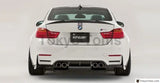 Carbon Fiber Rear Diffuser Fit For 2014-2016 F80 M3 F82 F83 M4 VS VRS Style Rear Under Diffuser - Tokyo Tom's