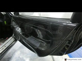 Car-Styling Carbon Fiber Inner Door Card Interior Trim 4Pcs Fit For 92-97 RX7 FD3S RHD Inner Door Pannel Replacement Handle Trim