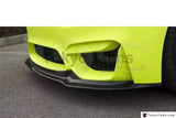 Car-Styling Black FRP Fiber Glass Car Front Bumper Lip Fit For 2014-2017 BMW F80 M3 F82 F83 M4 VRS Style Front Lip Splitter