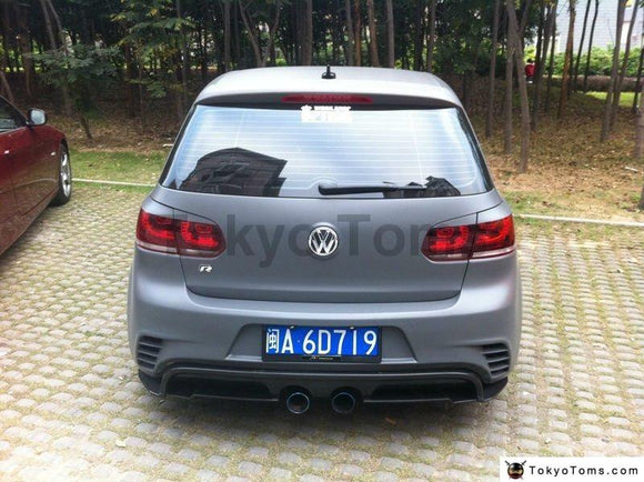 FRP Fiber Glass RZ Style Roof Spoiler Fit For 08-11 VW R20