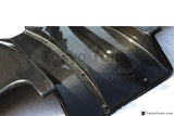 Car-Styling Auto Accessories Carbon Fiber Rear Diffuser Blade 2Pcs Fit For 1992-1997 RX7 FD3S RE Style Rear Diffuser Blade 