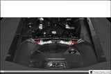 Car-Styling Auto Accessories Dry Carbon Fiber Interior Engine Cover Fit For 2011-2014 Aventador LP700 Engine Bay Panel Set