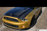 Car-Styling Carbon Fiber Hood Fit For 10-14 Mustang Shelby GT500 GT V6 Tru Carbon A53KR Style Ram Air Hood Bonnet