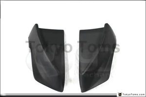 Car-Styling FRP Fiber Glass Rear Spats Fit For 2008-2010 Evolution X EVO 10 Rs Style Rear Bumper Caps Corner Attachment
