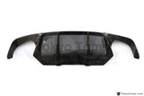 Car-Styling Super Light Dry Carbon Fiber Plain Weave Rear Diffuser Fit For 11-16 F10 M5 VRS Style Rear Bumper Diffuser 