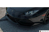 Car-Styling Carbon Fiber Front Bumper Lip Fit For 14-16 Huracan LP610-4 Coupe Spyder VRS VERONA EDIZIONE Style Front Lip