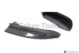 Car-Styling Carbon Fiber Front Canards Fit For 1998-2005 E46 M-Tech II Front Bumper CSL Style Front Bumper Canards 