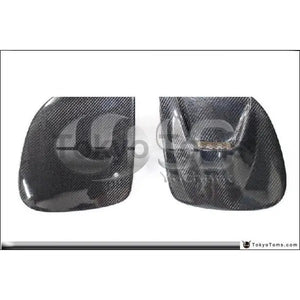 Carbon Fiber NACA Vented Style Headlight Cover Fit For Mazda RX7 FD3S Carbon Fiber 