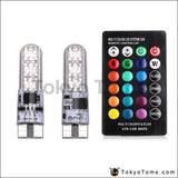 REMOTE CONTROL T10 LED RGB BULBS