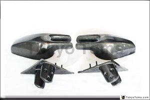 Car-Styling Auto Accessories Full Carbon Fiber Mirror Cover 4 Pcs Fit For 2004-2009 Ferrari F430 Mirror Cover Frame 