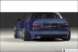 Car-Styling FRP Fiber Glasse Rear Corner Extension Fit For 1992-1999 E36 M3 Coupe RB GP PD Style Rear Bumper Spats