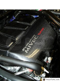 Car-Styling Carbon Fiber Engine Cover Fit For 2008-2012 Mitsubishi Lancer Evolution EVO X EVO 10 OEM Style Engine Cover w/o LOGO
