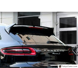 Car-Styling Auto Accessories Carbon Fiber Rear Spoiler 3 Pcs Fit For 2014 Macan Trunk Spoiler Wing