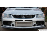 Car-Styling Carbon Fiber Air Duct 2Pcs Fit For 2006-2007 Evolution 9 EVO 9 RA Style Front Bumper Air Ducts 