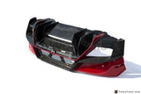 Car-Styling Portion Carbon Fiber Rear Bumper Kit Fit For 2014-2016 Huracan LP610 VRS NOVARA EDIZIONE Style Rear Bumper 