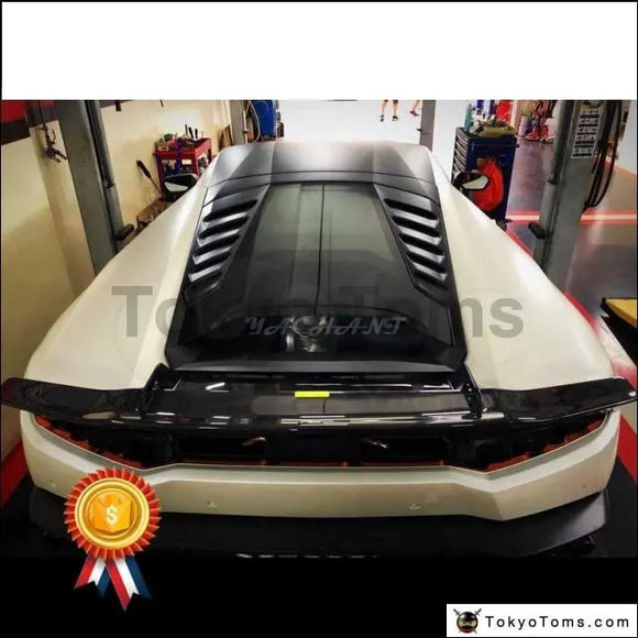 Car-Styling Carbon Fiber Rear Spoiler Fit For 14-17 Huracan LP610-4 & LP580-2 Coupe Spyder VRS VERONA EDIZIONE Style GT Wing