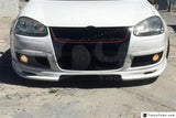 FRP Fiber Glass Front Bumepr Lip Fit For 2004-2008 VW Golf MK5 GTI ABT Style Front Lip - Tokyo Tom's